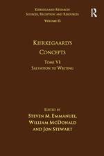Afbeeldingsresultaat voor Volume 15, Tome VI: Kierkegaards Concepts. Salvation to Writing.