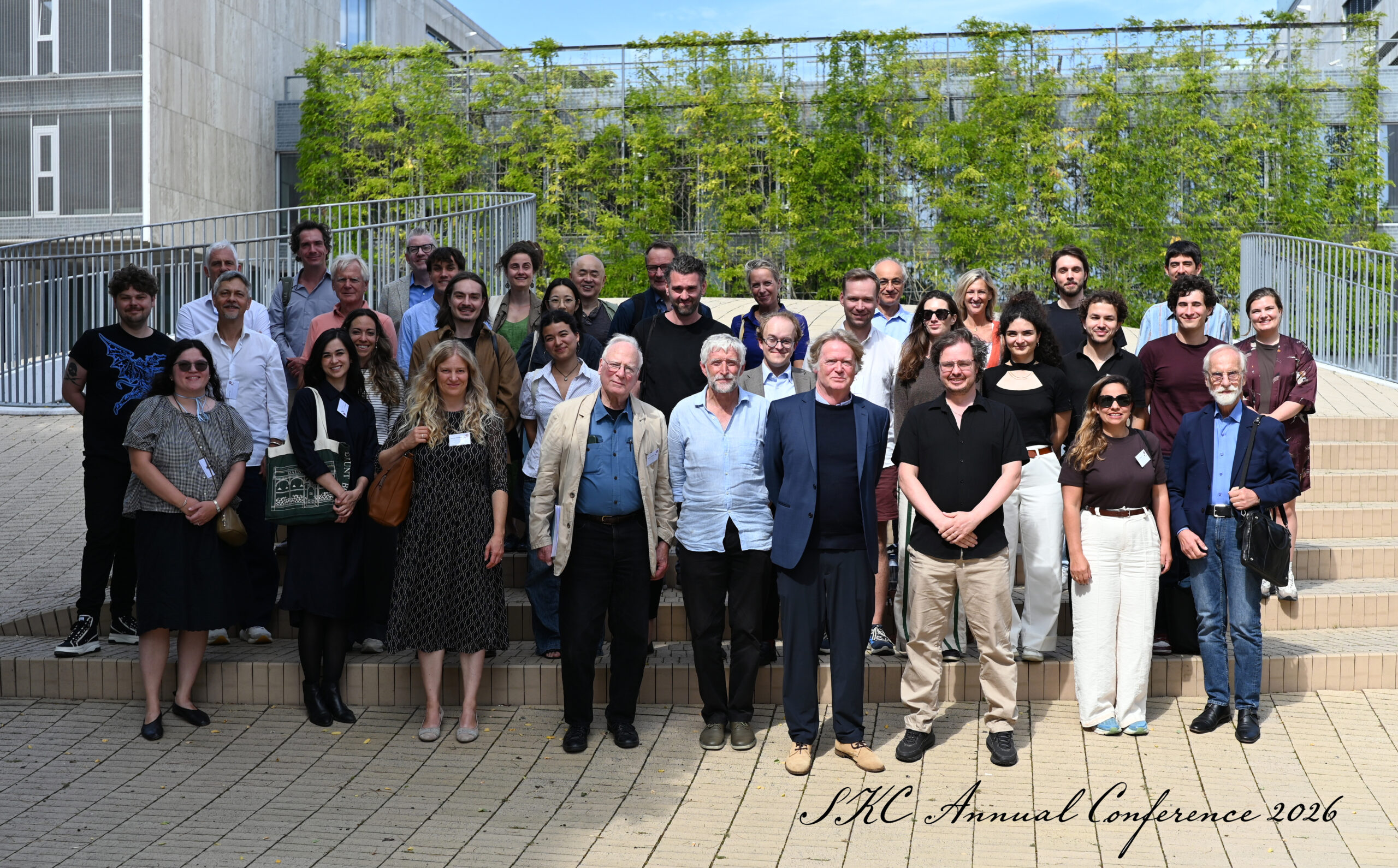 Groepsfoto van de deelnemers aan de SKC Annual Conference 2026 in Kopenhagen.