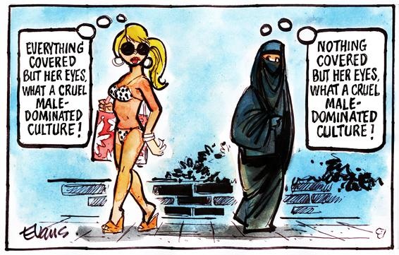Malcom Evans cartoon